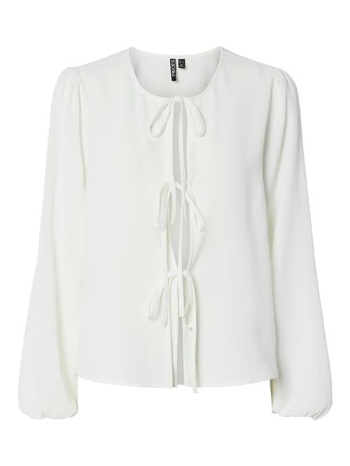 PIECES Bluse 'PCTIFFANY'  hvid