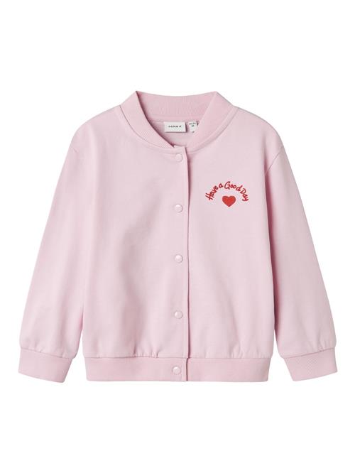 NAME IT Sweatjakke  lyserød / rød