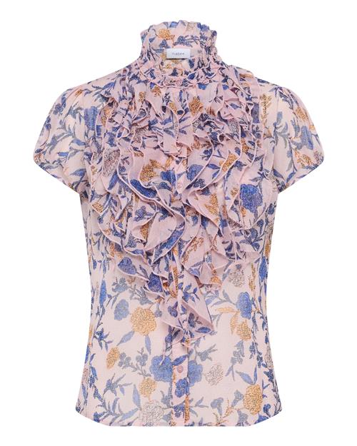 SAINT TROPEZ Bluse 'Lilja '  blandingsfarvet
