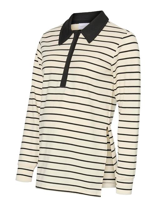 MAMALICIOUS Shirts  sort / naturhvid