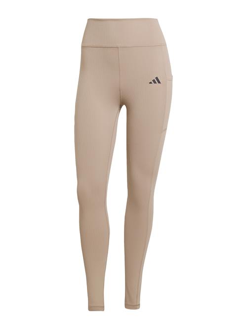 ADIDAS PERFORMANCE Sportsbukser 'OPT'  beige / sort