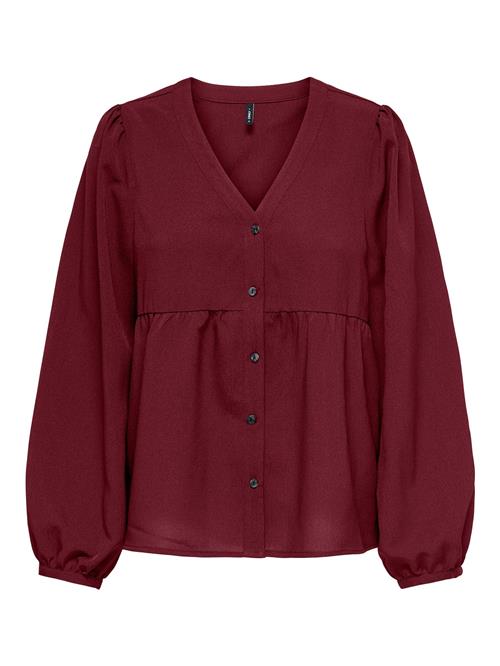 ONLY Bluse 'ONLNova'  vinrød
