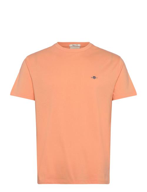 Reg Shield Ss T-Shirt GANT Orange
