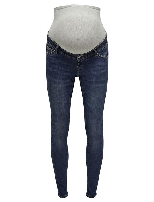 Se Olmwauw Mid Sk Dnm Bj5 Noos Only Maternity Blue ved Booztlet
