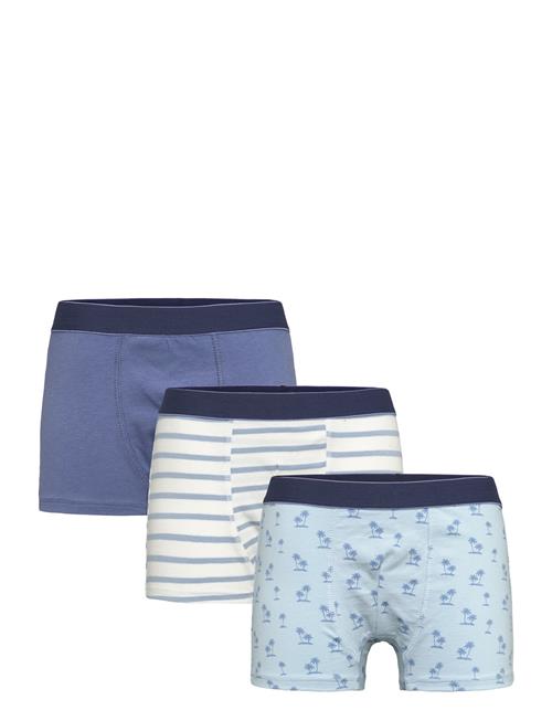3-Pack Combined Briefs Mango Blue
