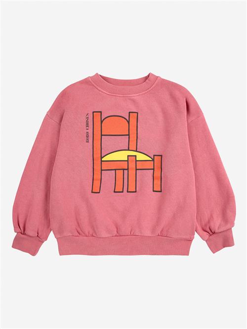 Bobo Choses Chair Sweatshirt Pink  Pink 2-3 Years  Lyserød  2-3 år  kvinde