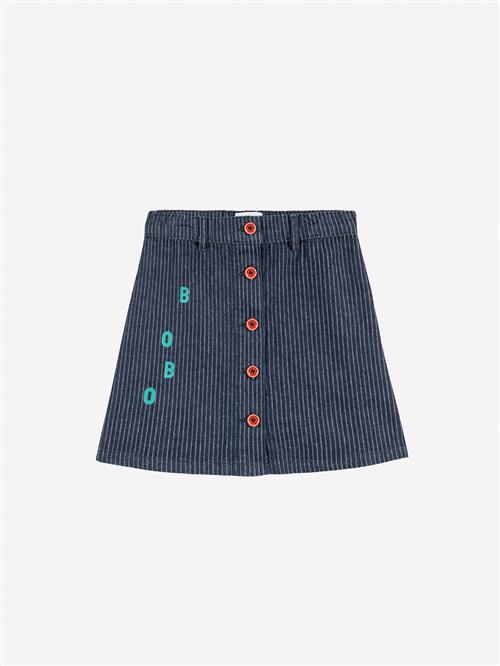 Bobo Choses Bobo Denim Nederdel Navy Blue  Navy Blue 10-11 Years  Blå  10-11 år  kvinde