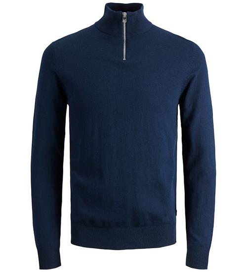 Jack & Jones Bluse - Strik - Noos - JjeEmil - Navy Blazer