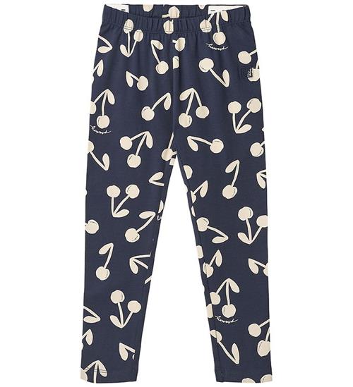 Liewood Leggings - Marie - Cherry Blossom/Classic Navy