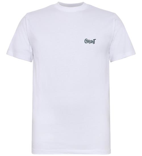 Grunt T-shirt - GrSakra - Hvid m. Grøn