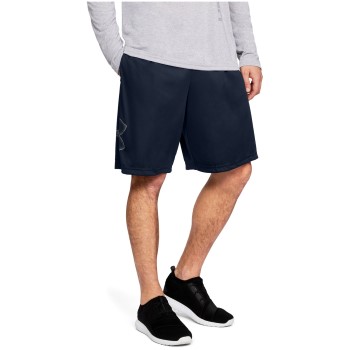 Under Armour Tech Graphic Shorts Marineblå polyester Large Herre