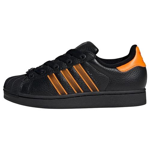 ADIDAS ORIGINALS Sneaker low 'Superstar II'  orange / sort