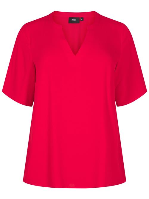 Zizzi Bluse 'VANNI'  rød