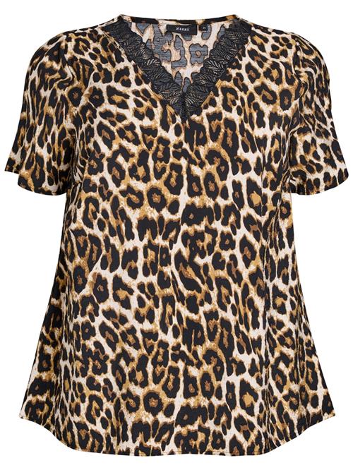 Zizzi Shirts  bronze / blandingsfarvet