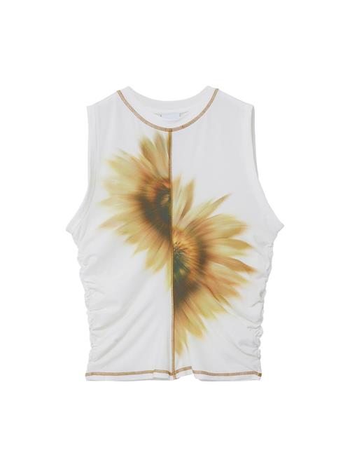Desigual Shirts 'Sunflower'  gul / hvid