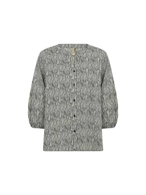 Soyaconcept Bluse 'Saima'  sort / hvid