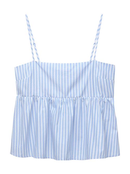 Pull&Bear Overdel 'PACIFIC'  lyseblå / hvid
