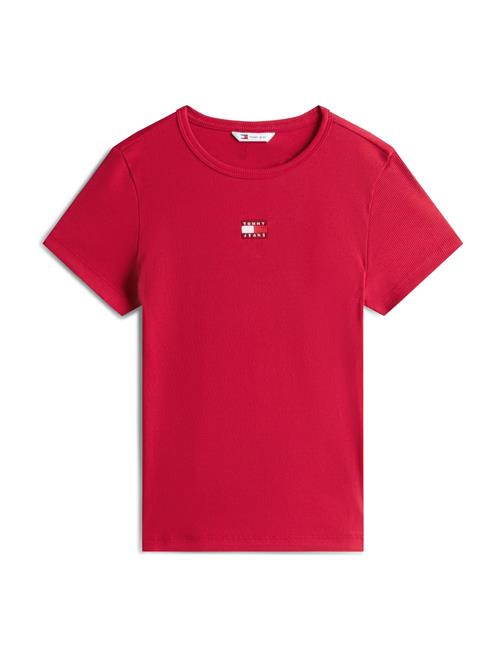 Tommy Jeans Shirts  brandrød / cranberry / hvid