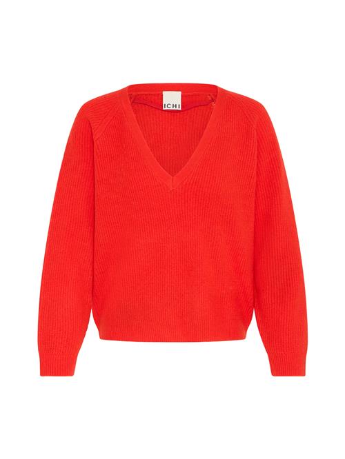 ICHI Pullover 'IHDASILA'  orangerød
