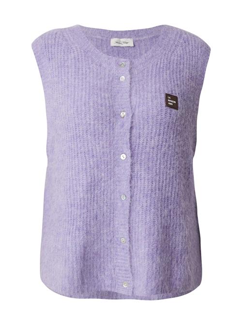 AMERICAN VINTAGE Strikvest 'EAST19MCE24'  pastellilla