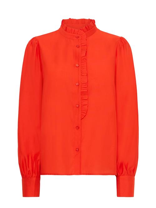ICHI Bluse 'IHKARLANI'  brandrød
