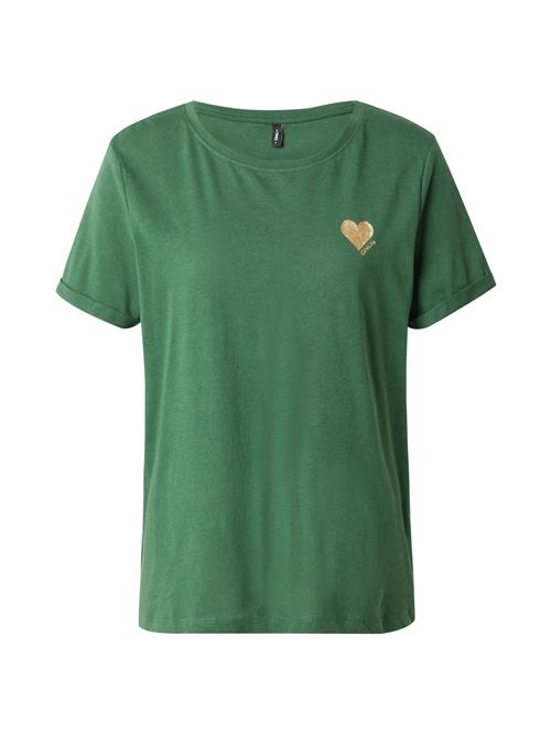 ONLY Shirts 'ONLKITA'  guld / mørkegrøn