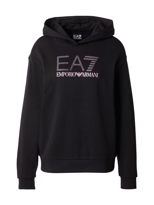 EA7 Emporio Armani Sweatshirt  lilla / sort