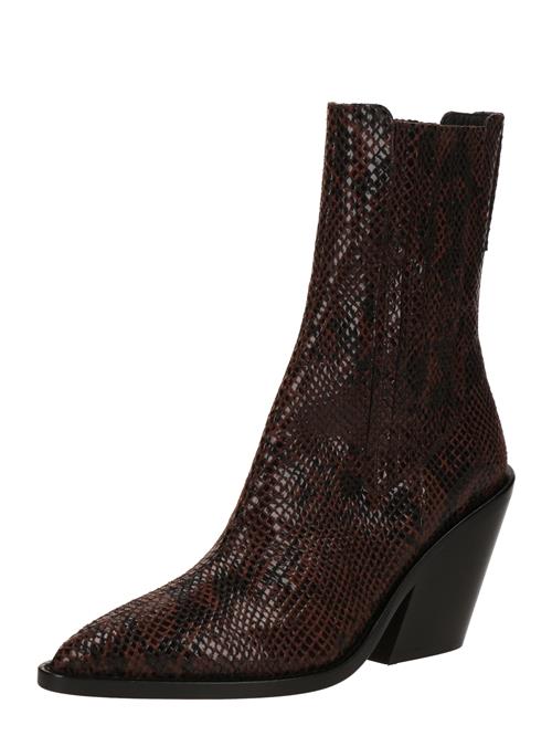IRO Chelsea Boots  mørkebrun / sort