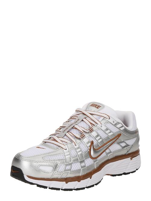 Nike Sportswear Sneaker low 'P-6000'  pueblo / sølv / hvid