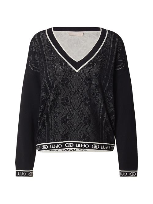 Liu Jo Pullover  sort / hvid