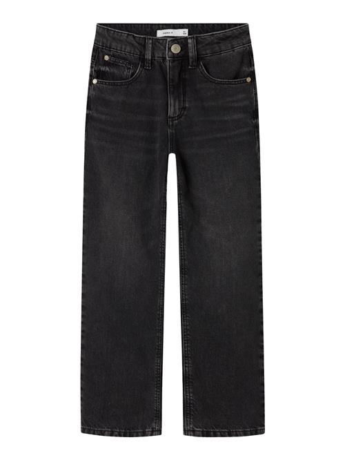 NAME IT High Waist Straight Jeans Rose Black Denim