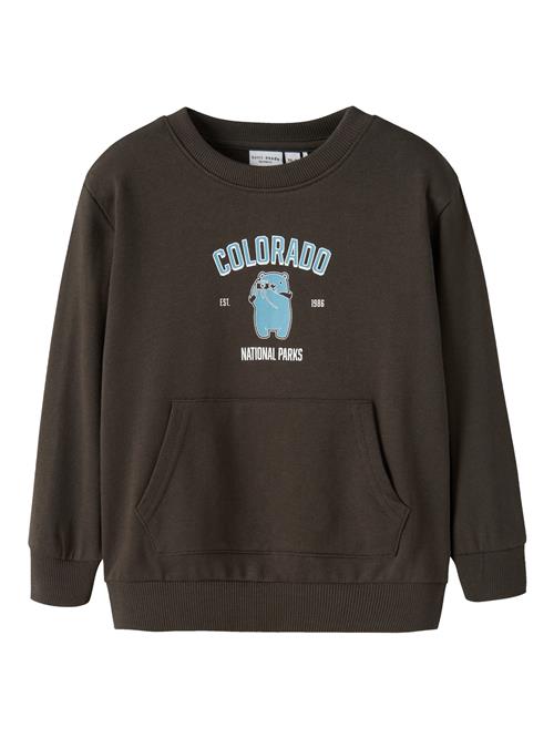 Se NAME IT Sweatshirt Voder Turkish Coffee hos SmartKidz
