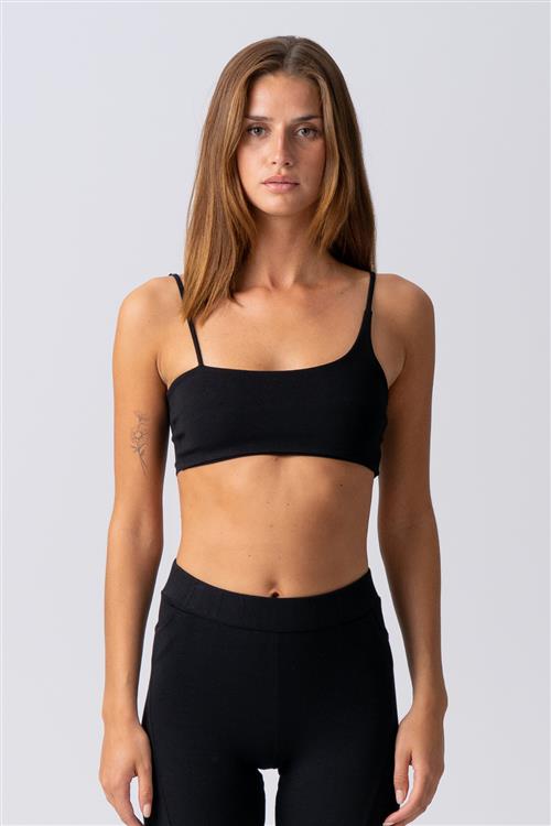 Alisa Mini Top - Sort - L - TeeShoppen