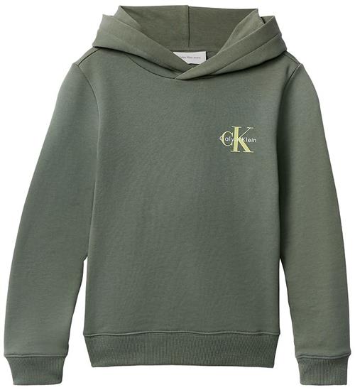 Calvin Klein Hættetrøje - Monogram - Thyme