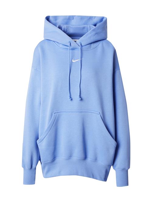 Se Nike Sportswear Sweatshirt 'Phoenix Fleece'  himmelblå / hvid ved About You