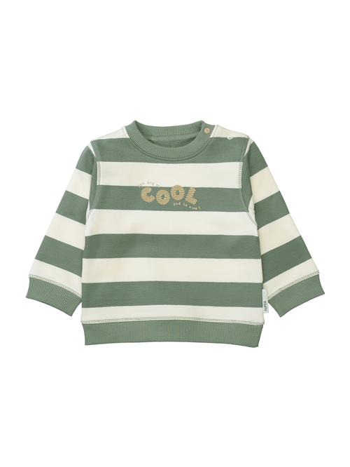 STACCATO Sweatshirt  beige / grøn / hvid