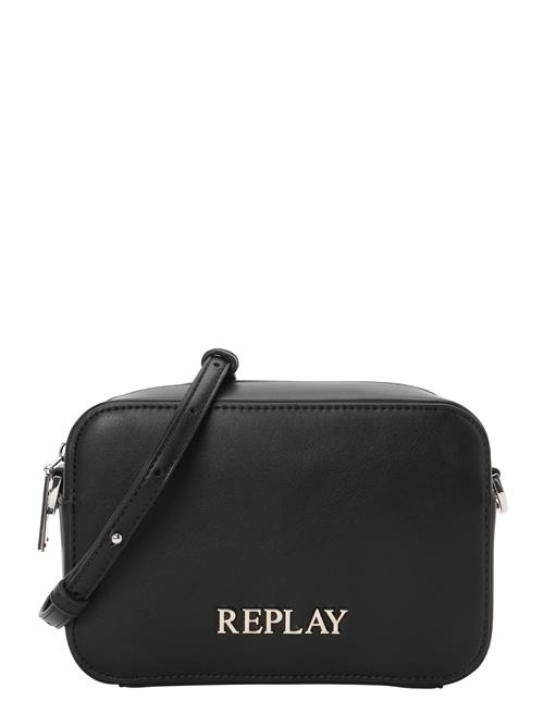 REPLAY Skuldertaske  sort