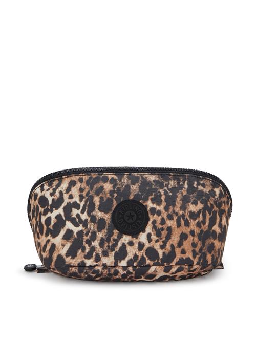KIPLING Toilettaske 'Mirko'  brun / lysebrun / sort