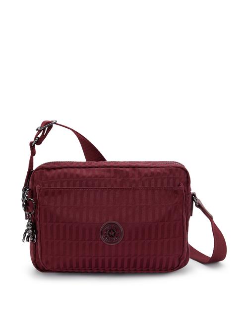 KIPLING Skuldertaske 'Abanu M'  mørkerød