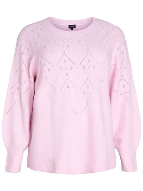Zizzi Pullover 'Casunny'  lys pink