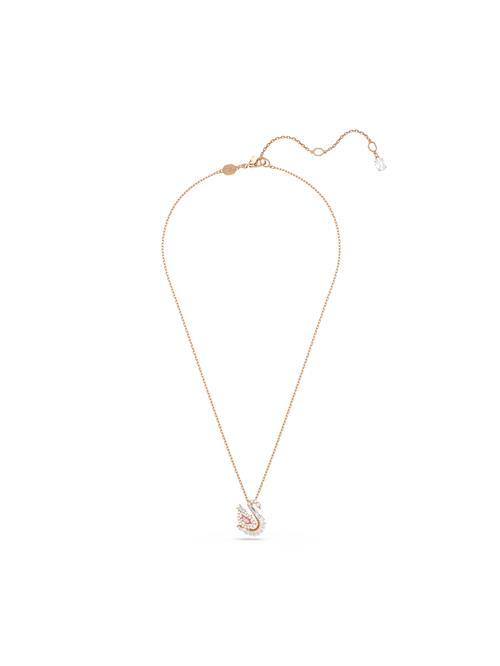 Swarovski Kæde  rosa guld / lyserød / transparent