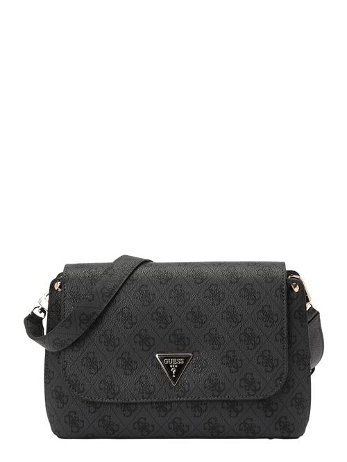 GUESS Skuldertaske  antracit / sort