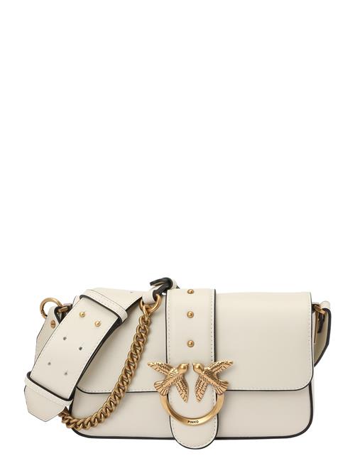 PINKO Skuldertaske 'LOVE ONE'  hvid