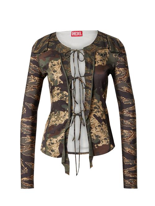 Se DIESEL Shirts 'T-AFRY'  brun / khaki / oliven / sort ved About You