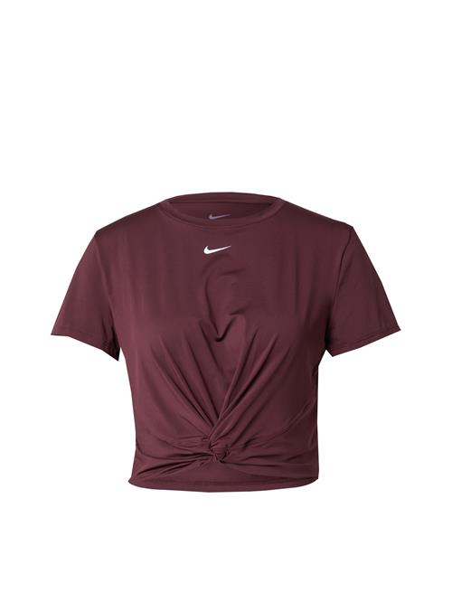 Se NIKE Funktionsbluse 'ONE CLSC'  burgunder ved About You