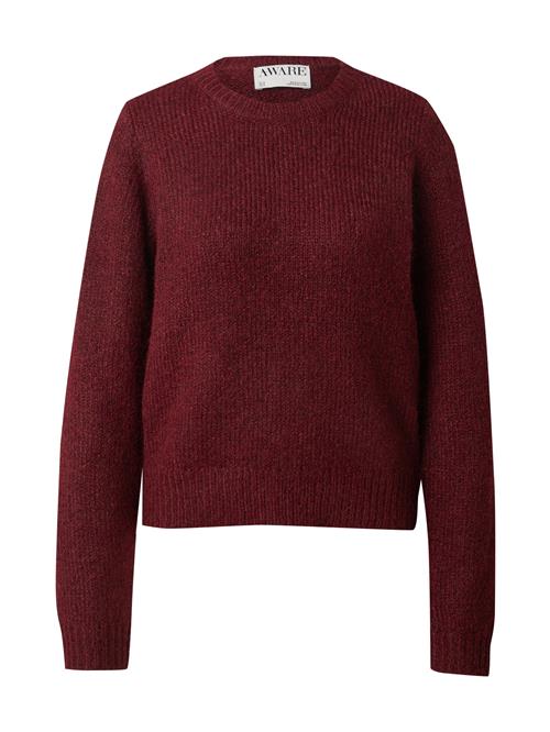 VERO MODA Pullover 'VMSilja'  vinrød