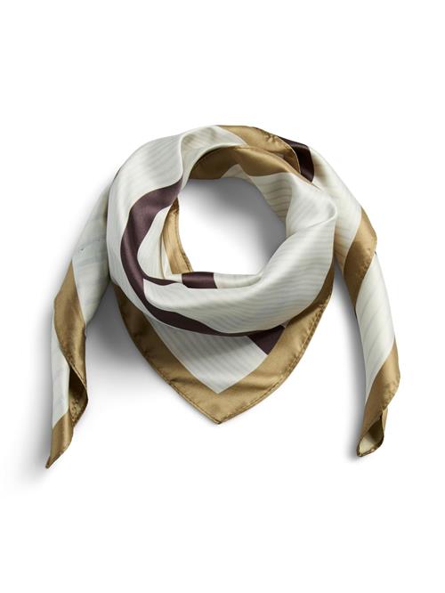 PIECES Sjal 'PCJustine'  brun / choko / offwhite