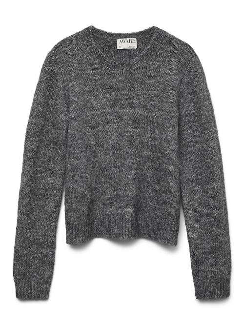 VERO MODA Pullover 'VMSilja'  grå-meleret