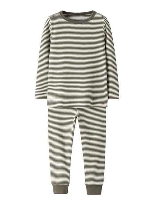 NAME IT Rib Natsæt Dusty Olive
