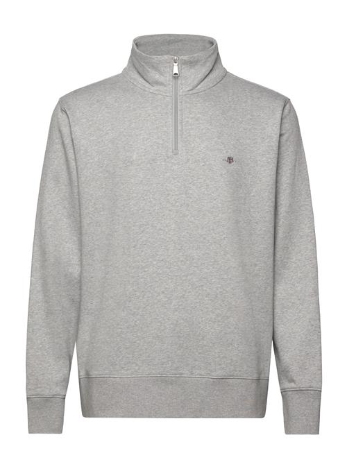 Shield Logo Half Zip Sweat GANT Grey
